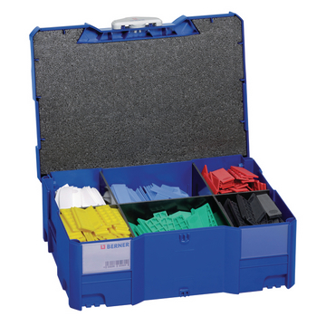 Bločky zasklievacie v BERA® CLIC+ 2 kufríku, 660-dielna súprava
